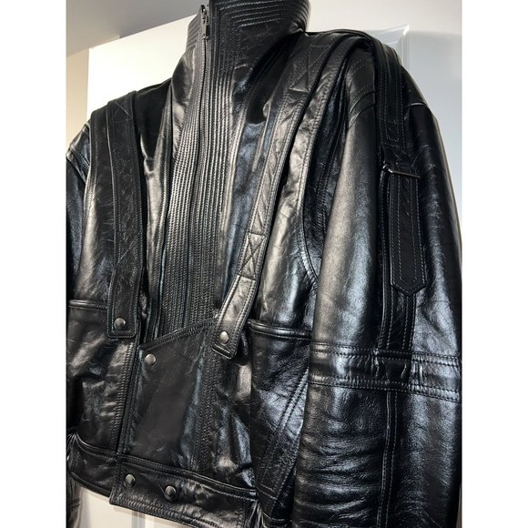 Givenchy Calfskin Leather Bomber - Picture 3 of 9